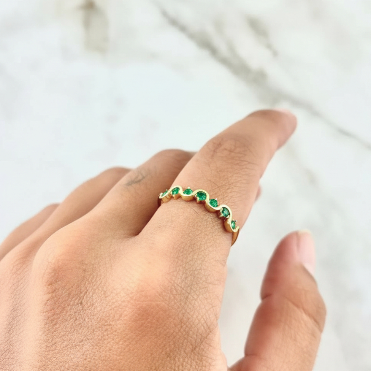 Verdant Rhythm Ring