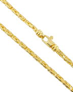 2.5mm Byzantine Link Chain 18K