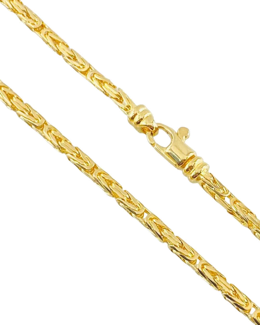 2.5mm Byzantine Link Chain 18K
