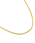 2.5mm Byzantine Link Chain 18K