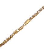 3mm Franco Link Chain 18K