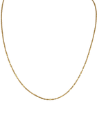 Chaîne à maillons en lingot d'or