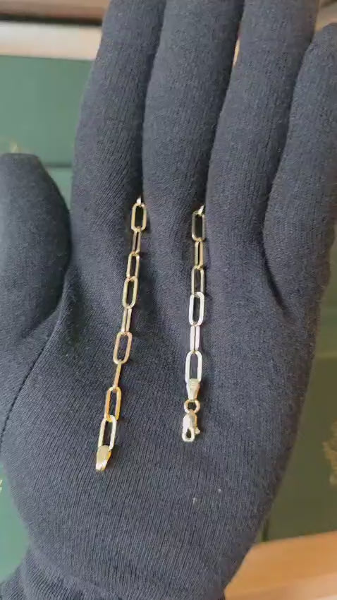 Paperclip Link Bracelet — 18.5cm